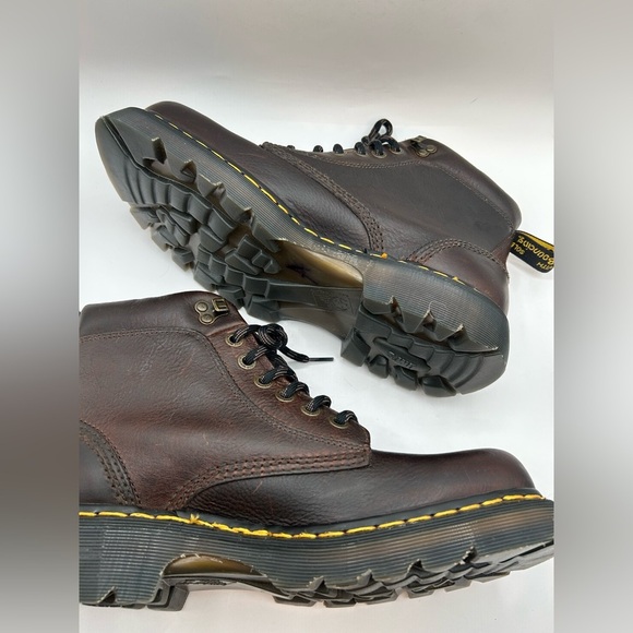 NEW RARE Vintage Dr Martens 939 Made in England Ben Boots Sz Men’s 10 Brown 90’s - Picture 5 of 16